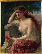 Emile Vernon, Girl with a Poppy